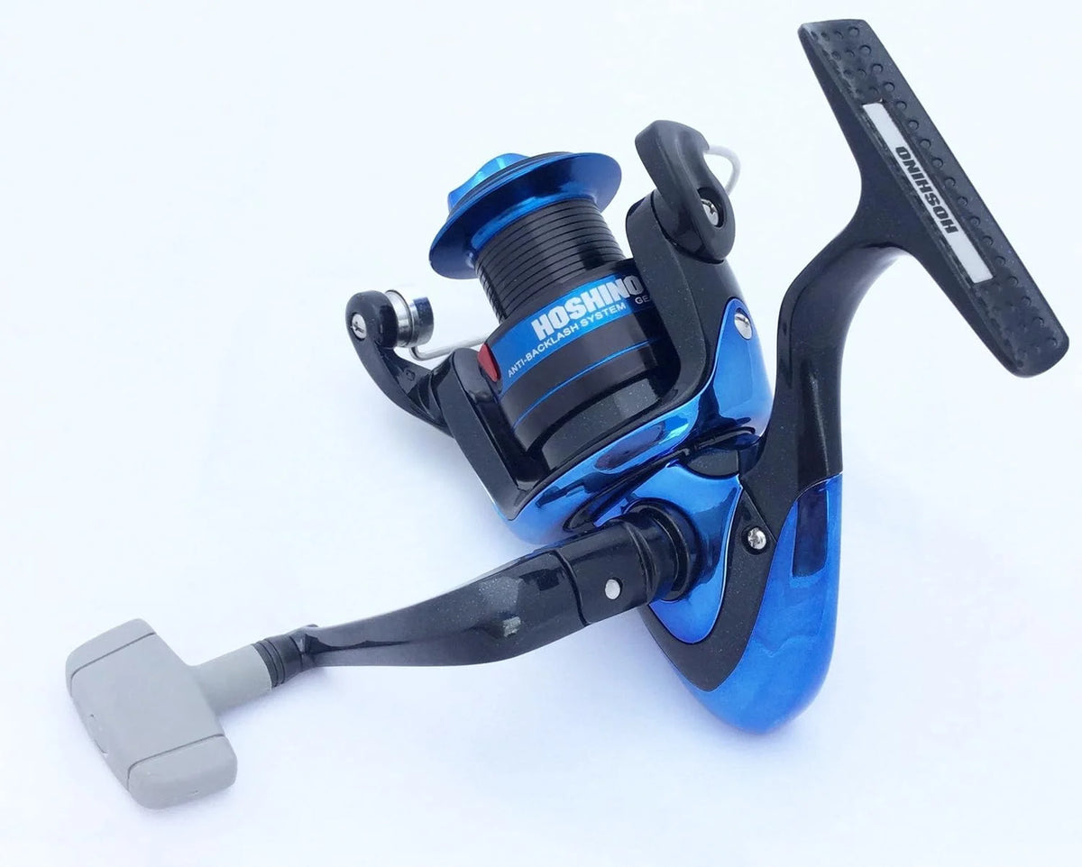 Spinning Fishing Reel Metallic Blue 6 BB 5.2:1 8 Lbs/210 Yards 12 Lbs/180 Yards C1762