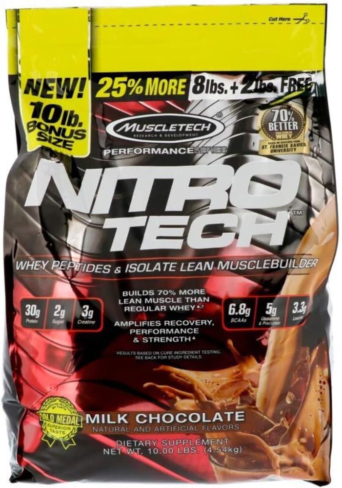 Whey Protein Powder Isolate & Peptides with Creatine and BCAA Amino Acids E597