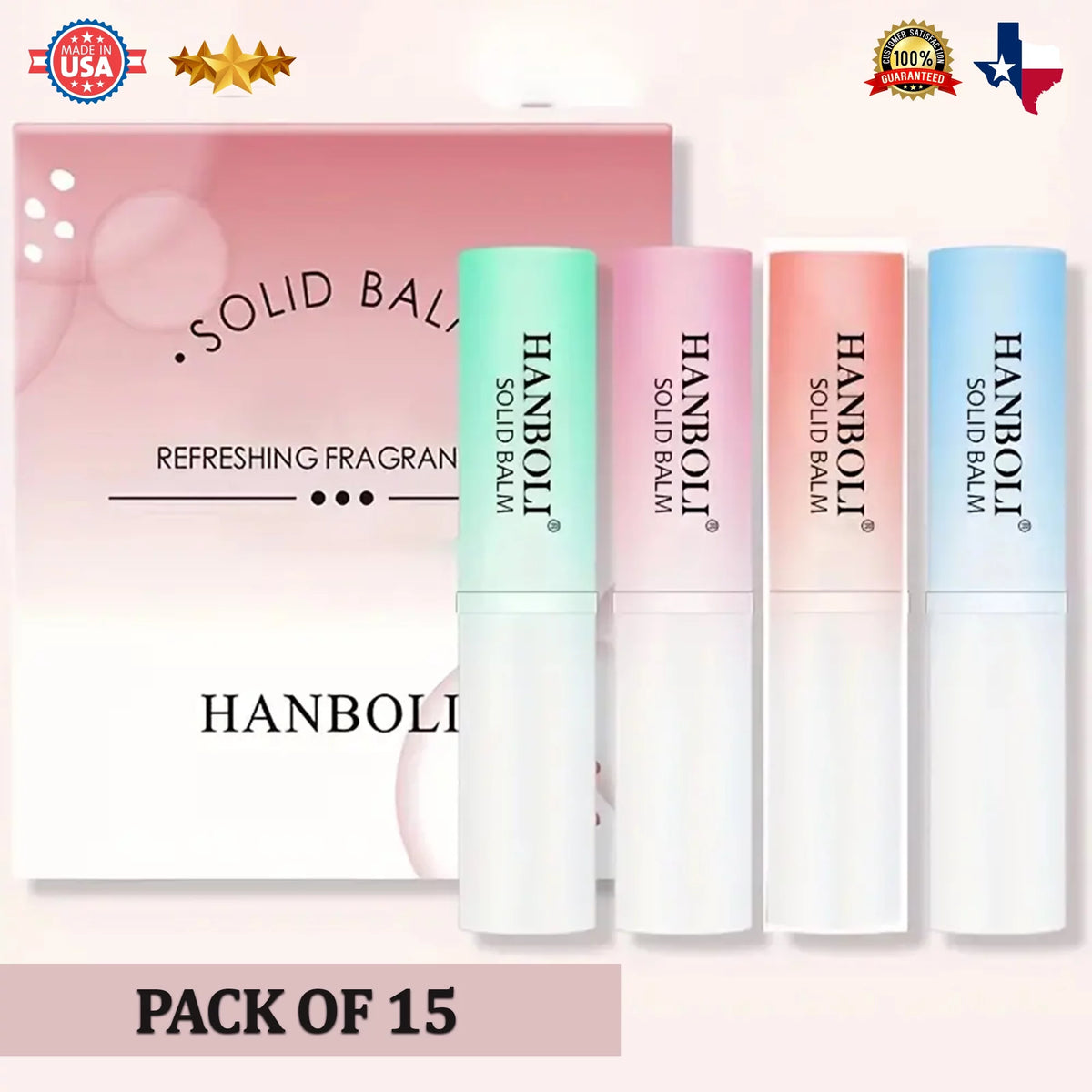 15 Pc Solid Perfume Stick I4087