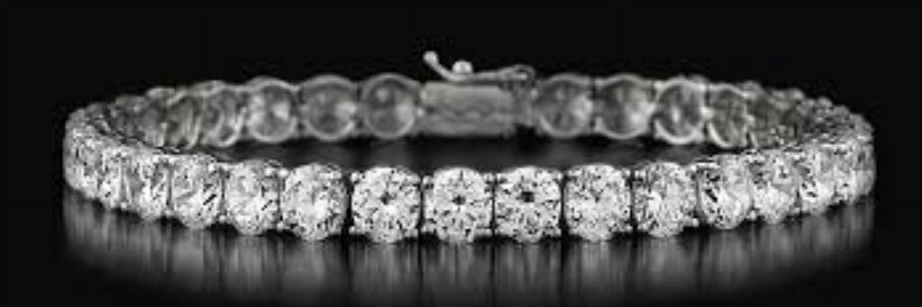 Moissanite Tennis Bracelet F12655