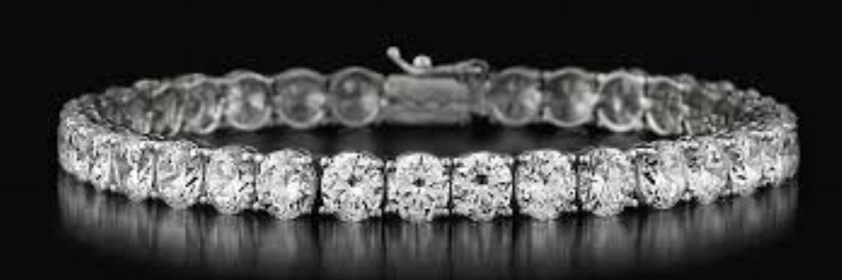 Moissanite Tennis Bracelet F12655