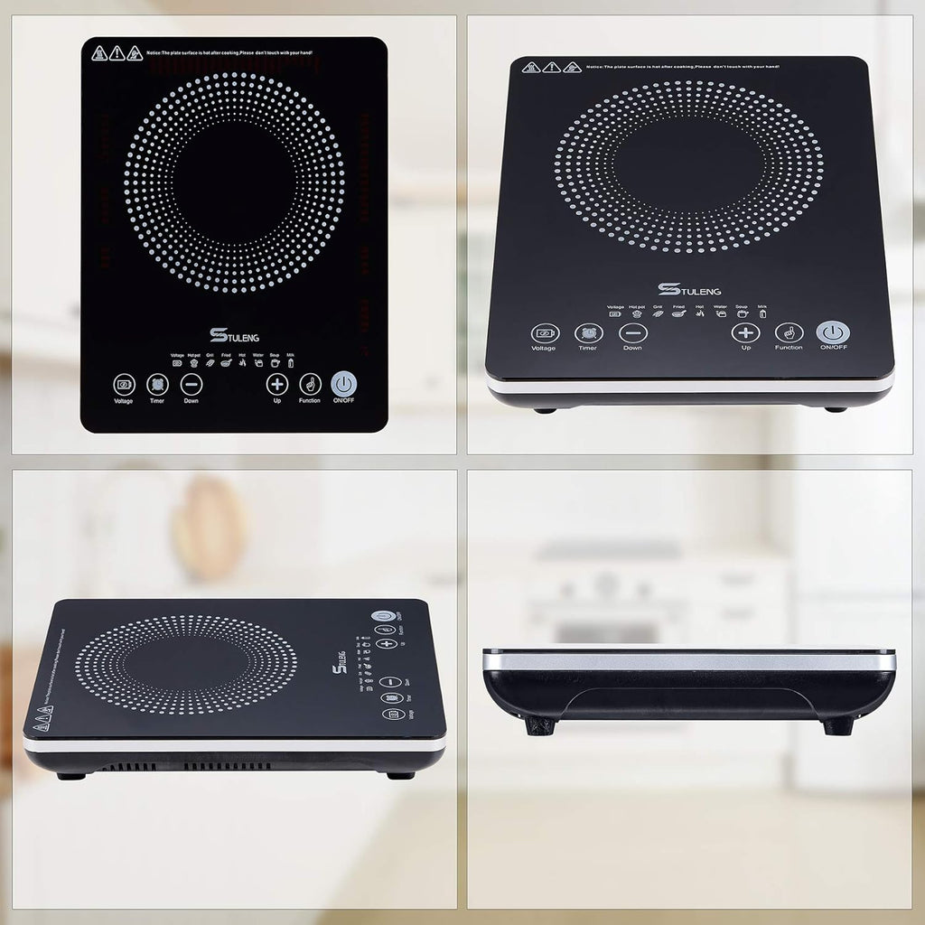 Portable 1300W Infrared Single Burner Cooktop Z943052
