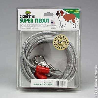 Extra Large Dog Tie-Out Cable S340906