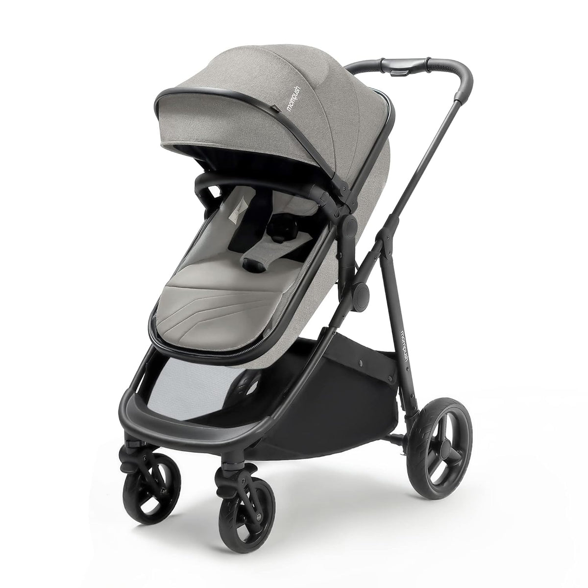 Baby Stroller with Bassinet Mode, Reversible Seat, Foot Cover and Rain Cover Z28548