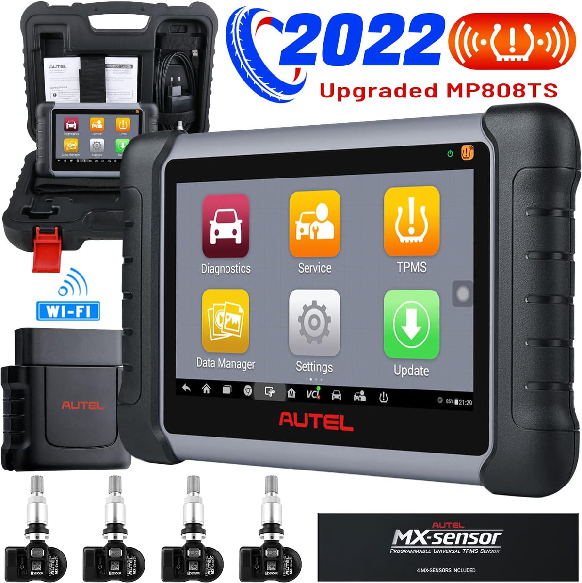 2022 Car Diagnostic Scan Tool with Bi-Directional Control V1165