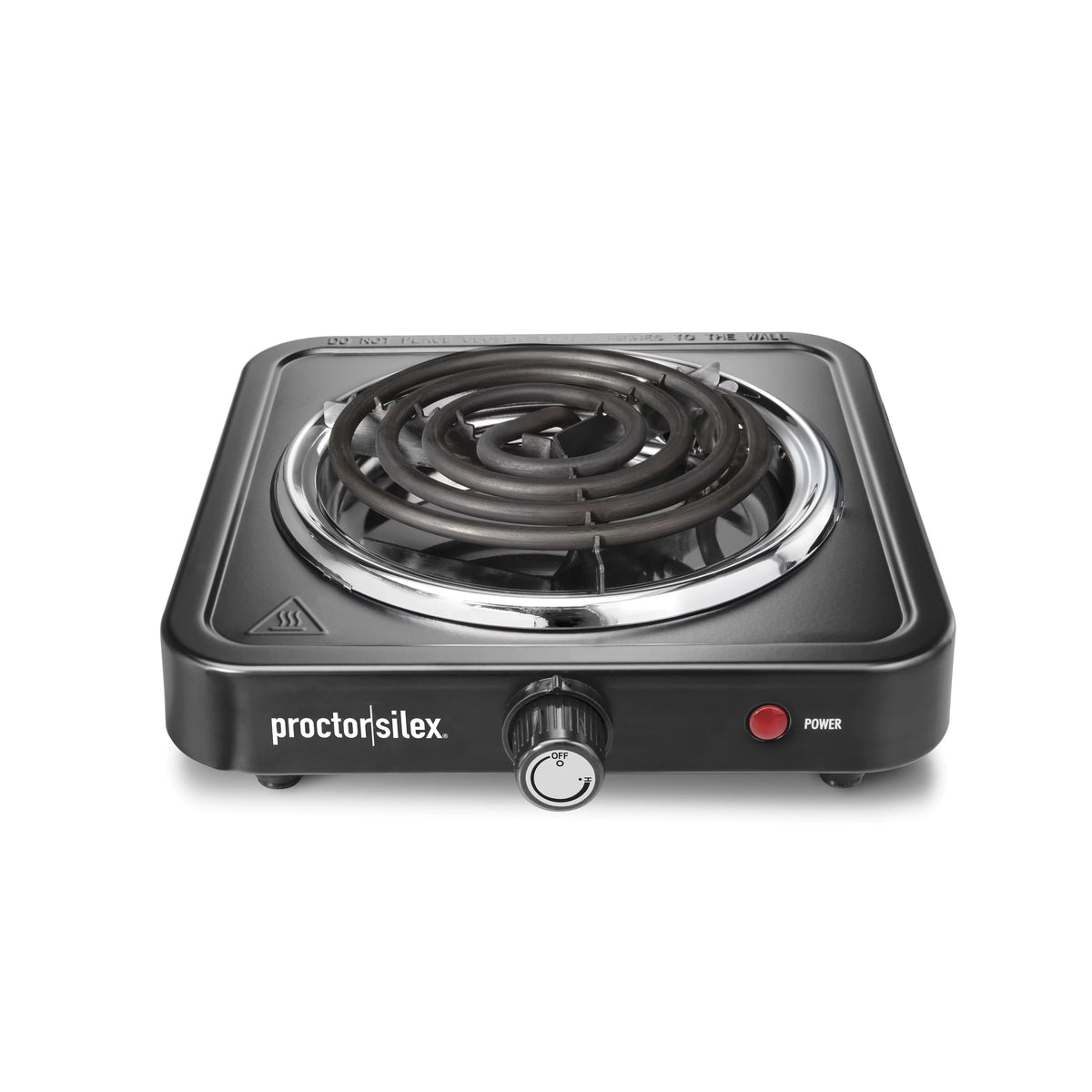 Single Burner Cooktop, Adjustable Temperature, Portable, Stainless Steel Plate Y213