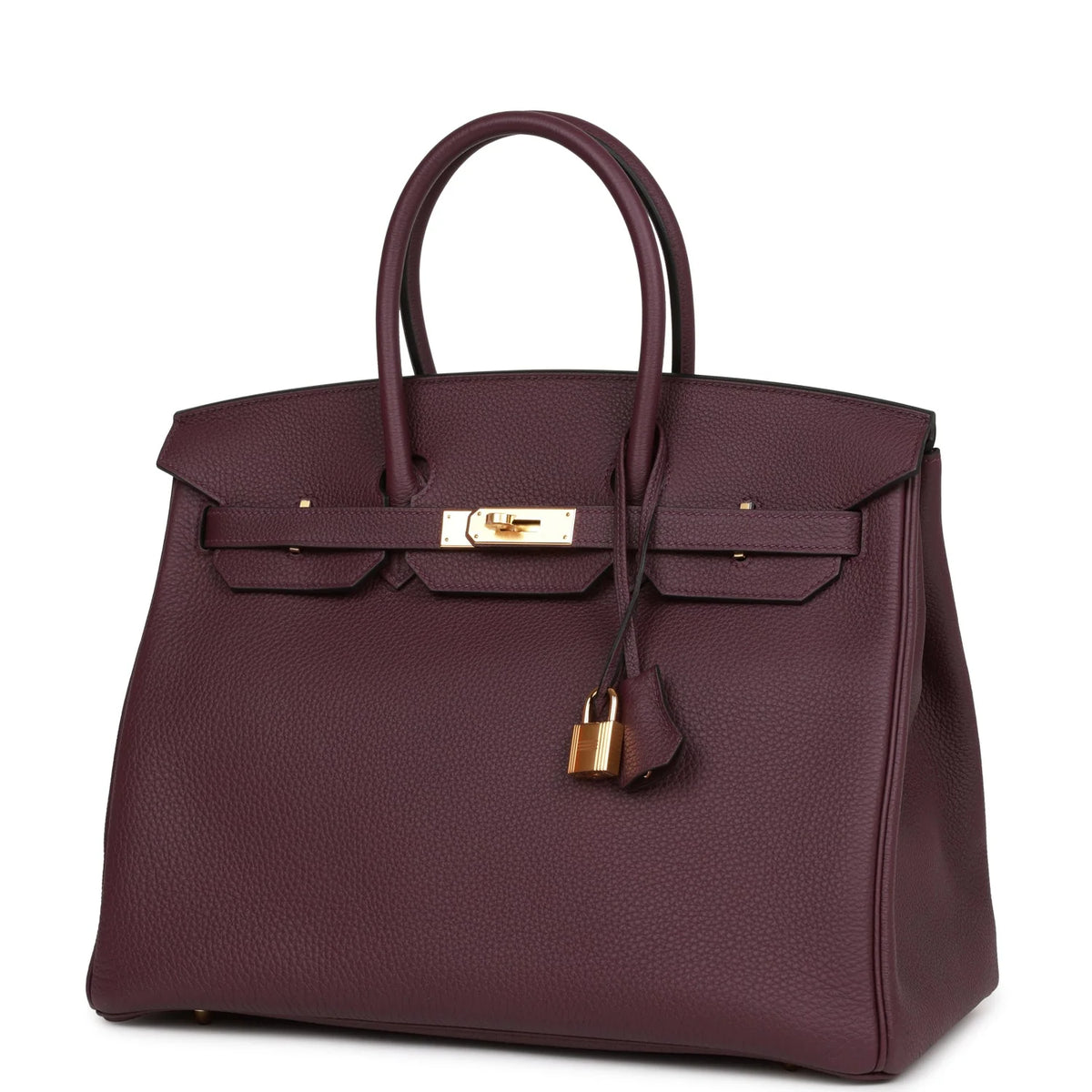 Cassis Togo Leather Handbag O81862