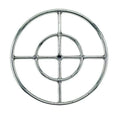 18x22 Round Stainless Steel Fire Pit Burner S8120