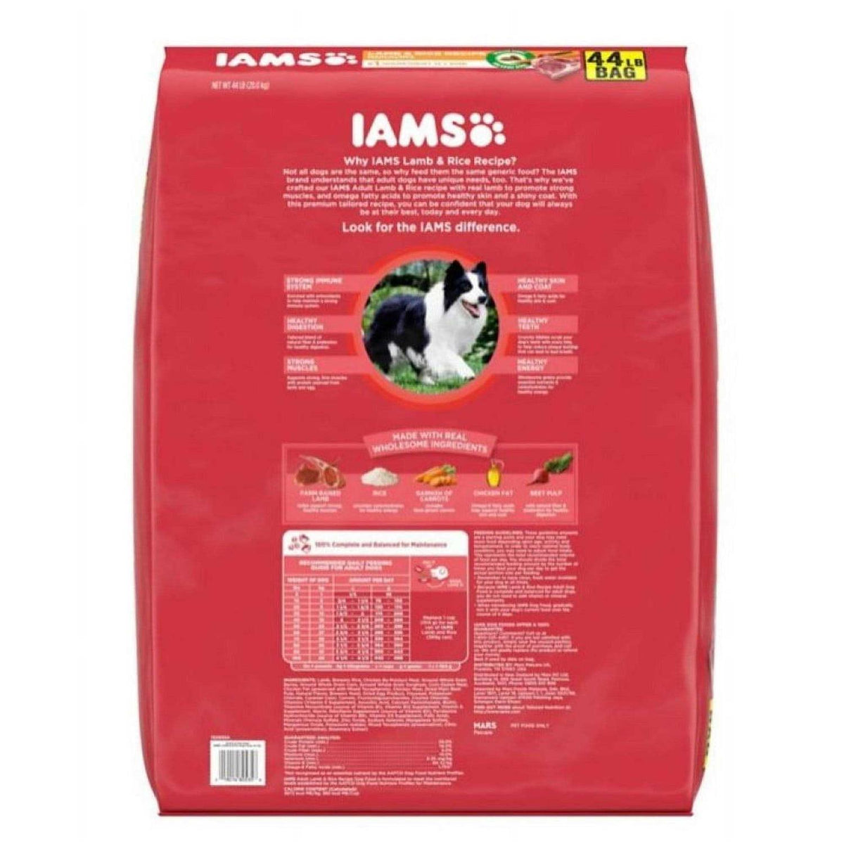 Adult Dry Dog Food Lamb Rice L250