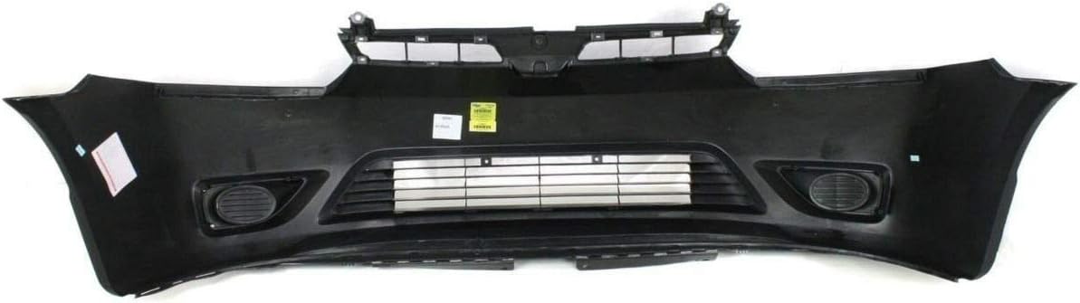 Plastic Bumper Cover Fascia for 2006-2008 Honda Civic Coupe, Primed, with Fog Light Holes Q921649