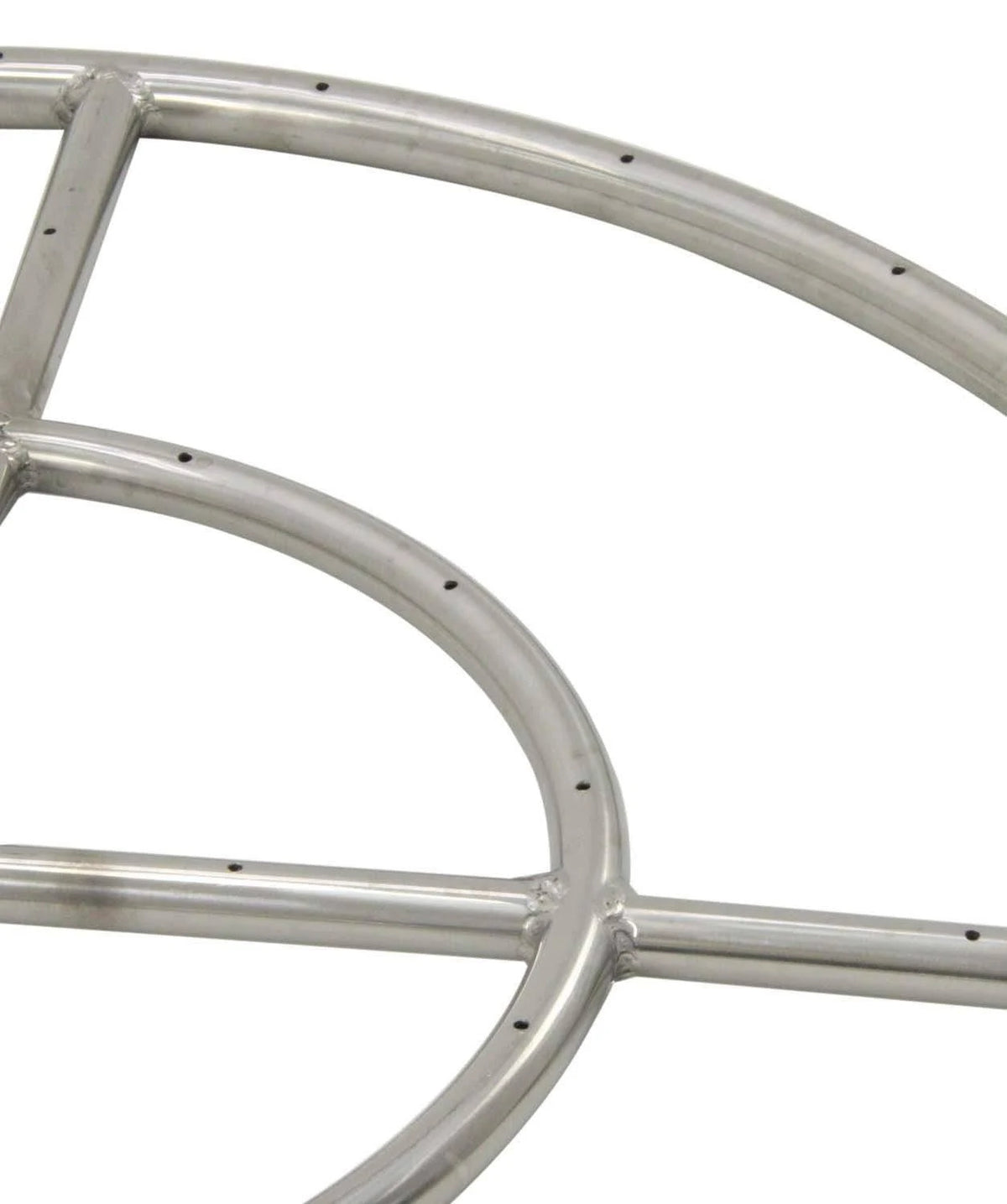 18x22 Round Stainless Steel Fire Pit Burner S8120