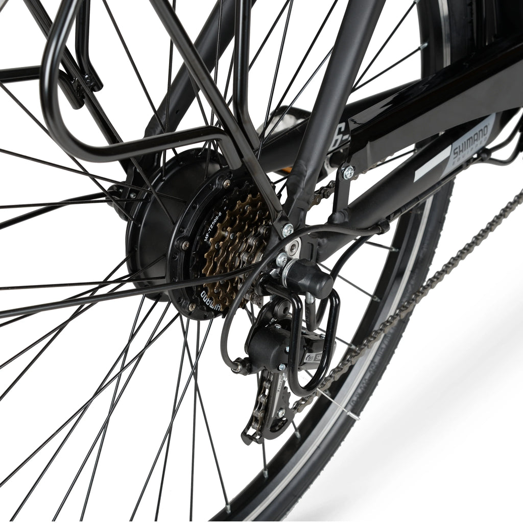 36V 250W Blue Electric Commuter E-Bike T2836