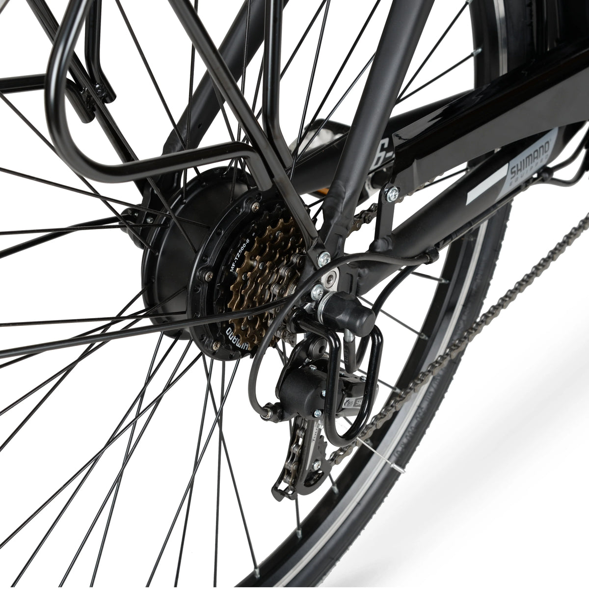 36V 250W Blue Electric Commuter E-Bike T2836