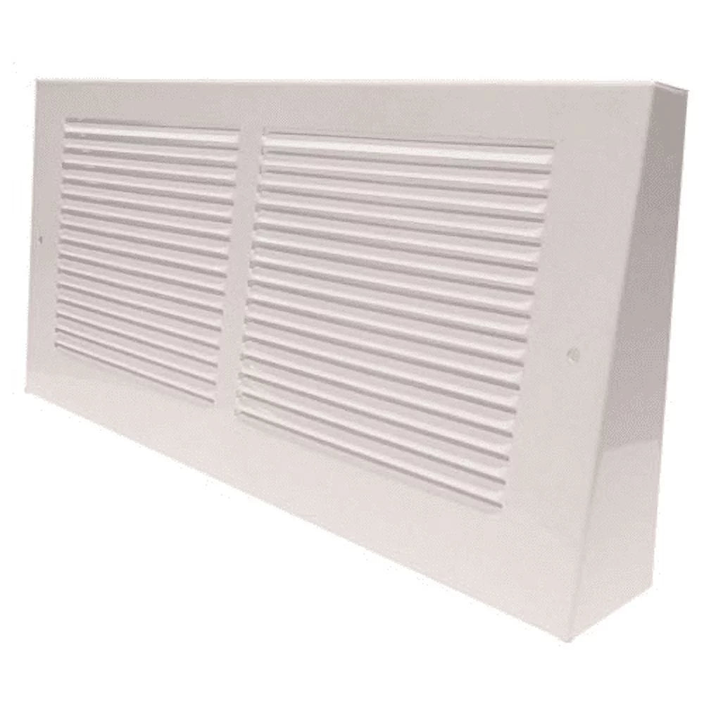 Imperial White Steel Triangular Baseboard Grill Y83056