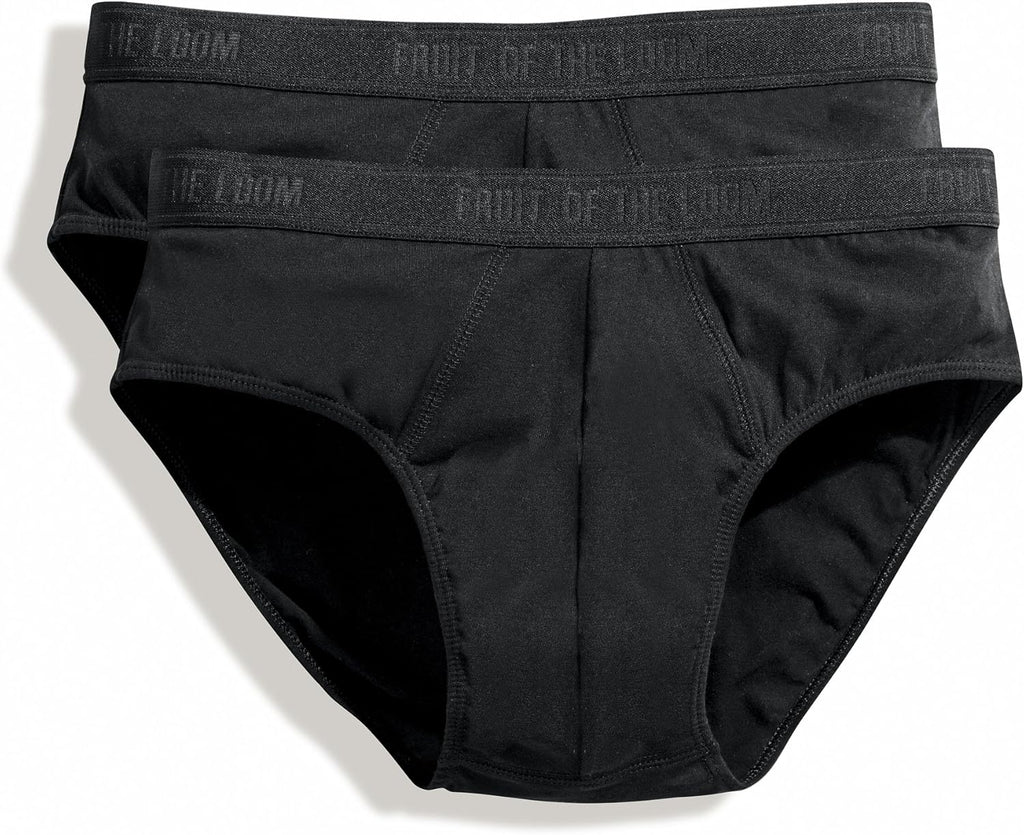 Mens Classic Sport Briefs (Pack of 2) (White) S62828