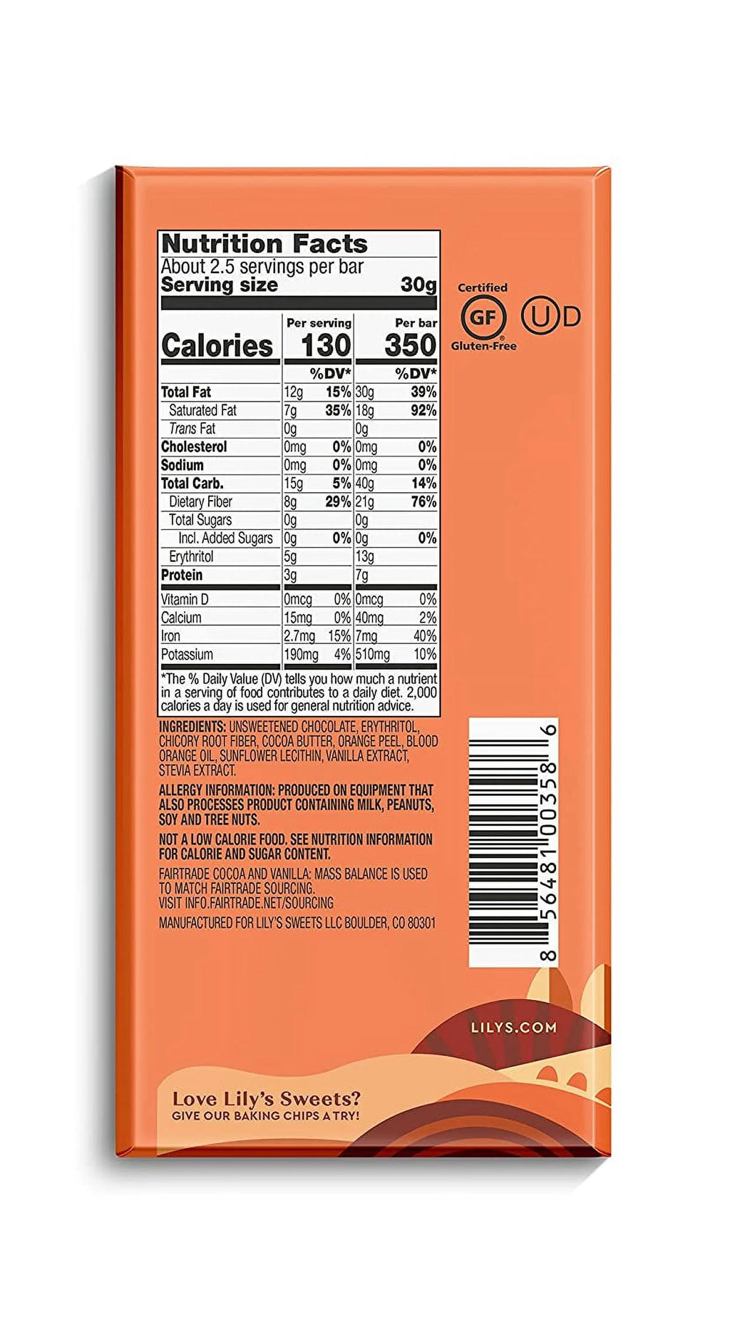 70% Dark Chocolate Bar Sampler, 2.8 ounce 4-Pack K2729