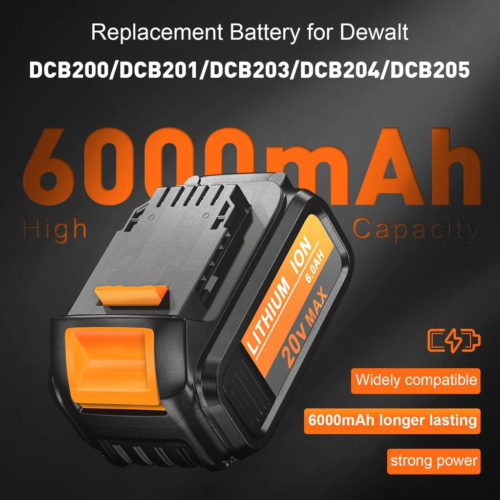 20V 6.0Ah Battery 2 Pack N1734