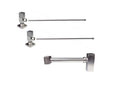 Square European Pedestal Kit Satin Nickel C3140
