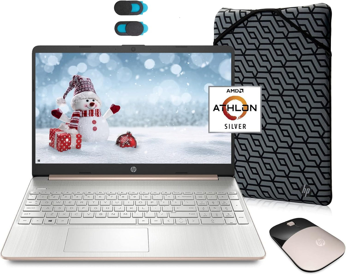 Gold 15.6" HD Laptop Computer, 4GB RAM, 128GB SSD, Windows 10 S X831520