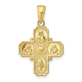 10K Yellow Gold Medal Pendant P9838