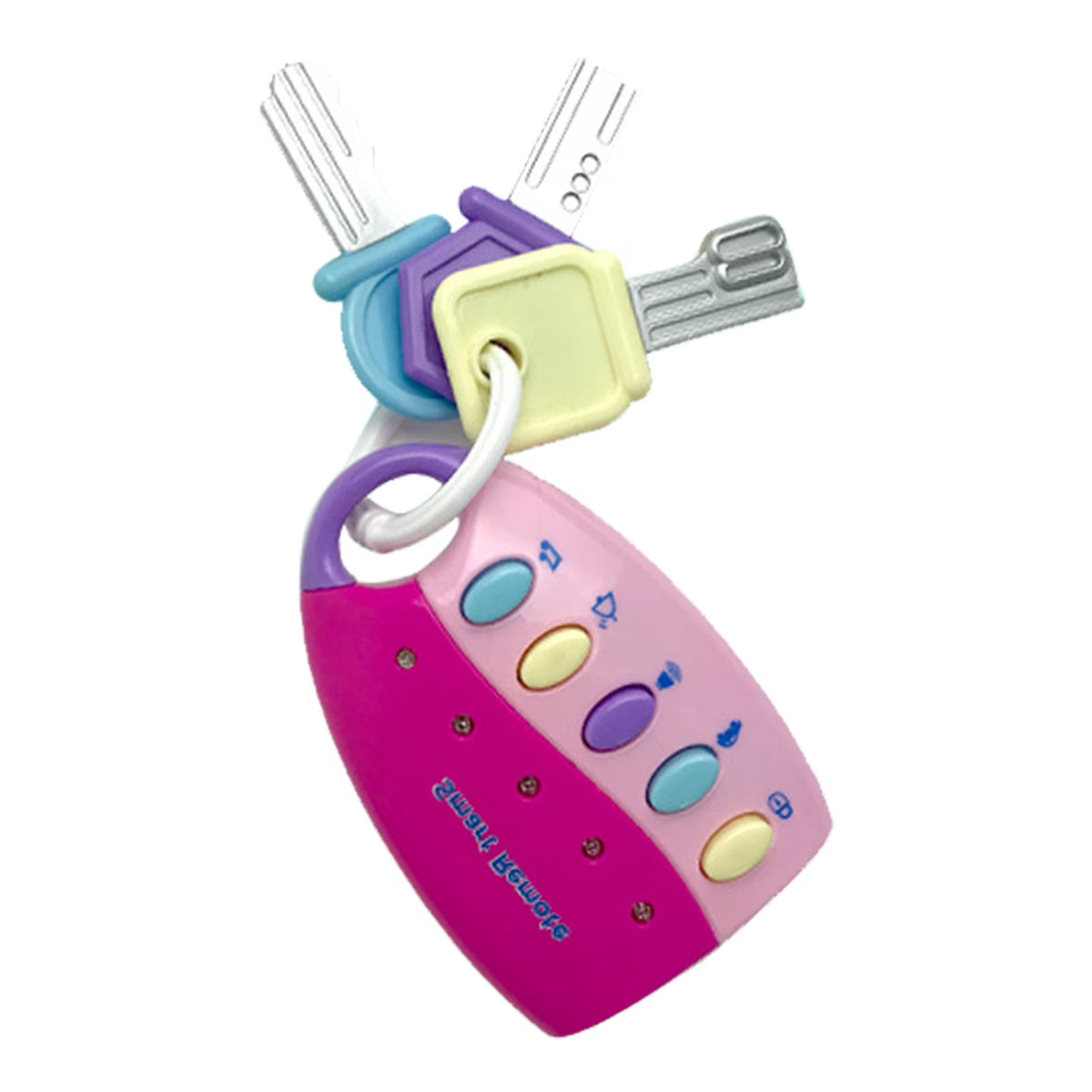 Pink Toy Car Keys With Light And Sounds X363682