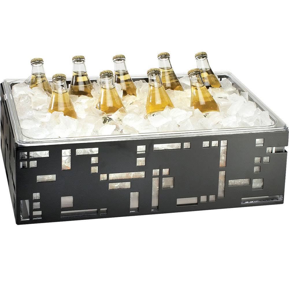 Black Squared Ice Housing S824