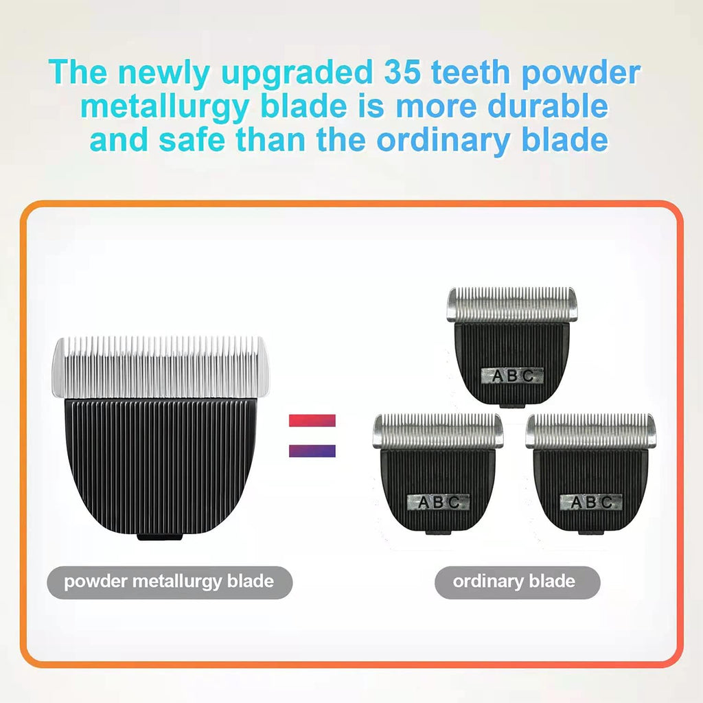 Dog Grooming Kit, 12V Pet Hair Trimmer Set, Pack of 2 Q19817