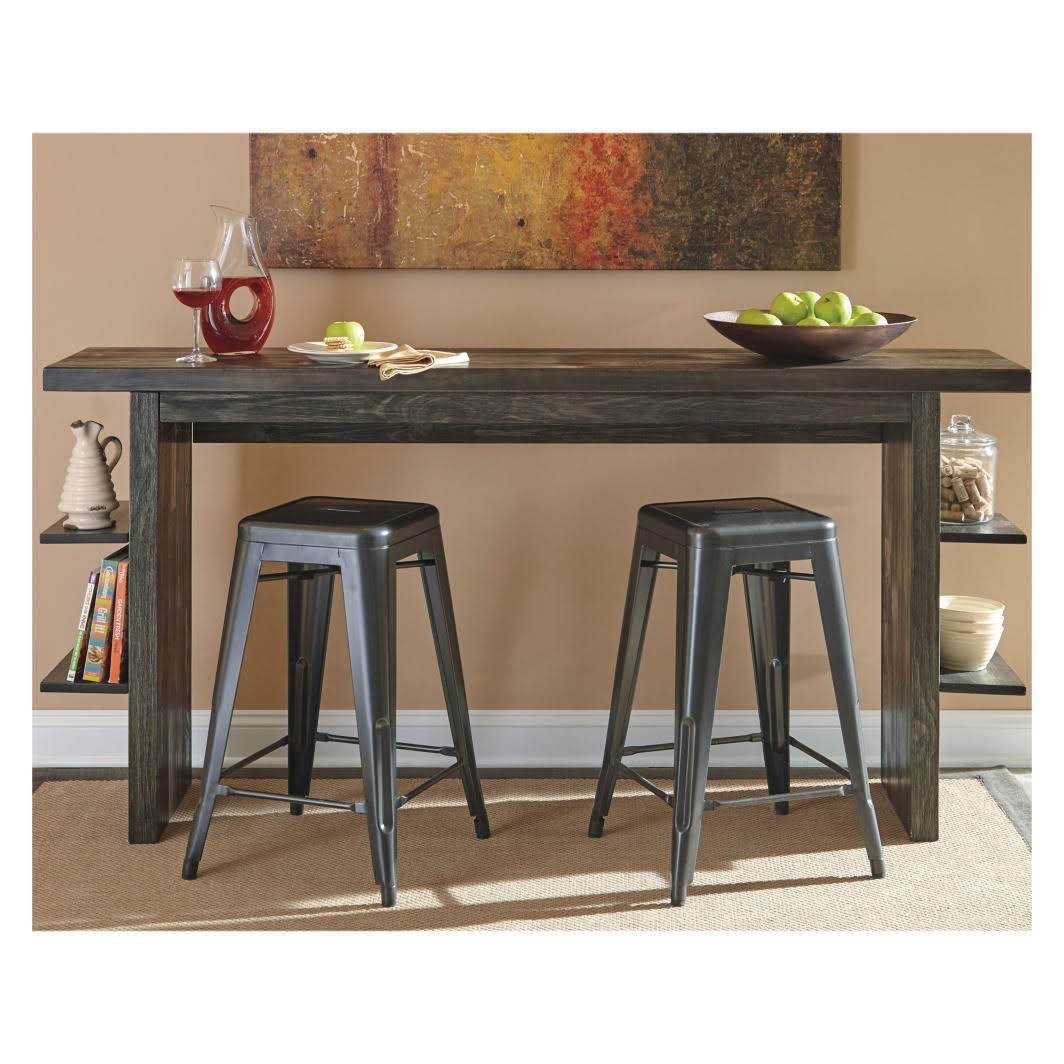 Dark Gray Long Counter Table H511