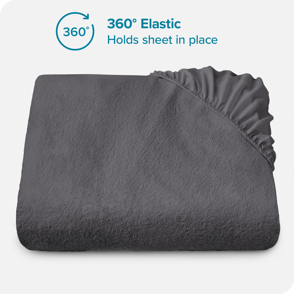 Twin XL Gray Waterproof Mattress Protector U199818