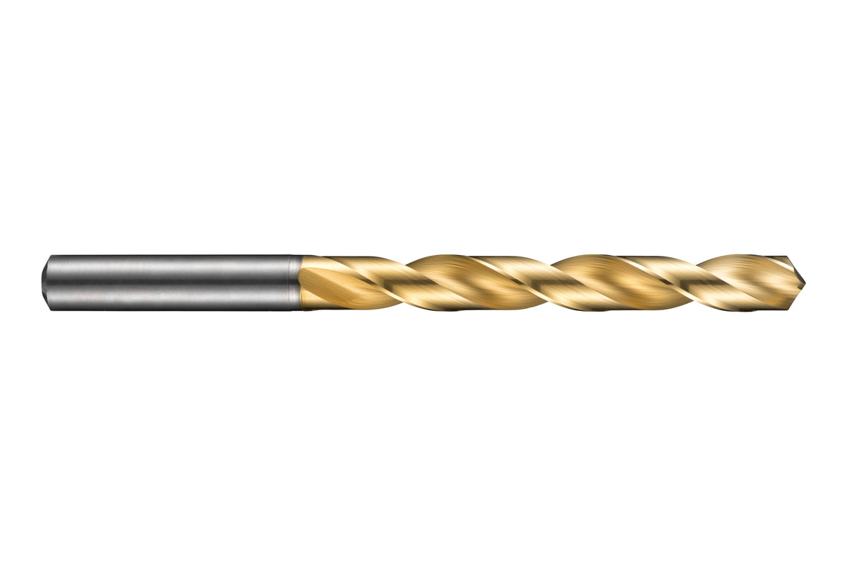 Carbide Drill Bit Jobber Length 130 Degree Tin Coated C4875