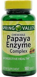 Papaya Enzyme Complex 180 Chewable Tablets T2398