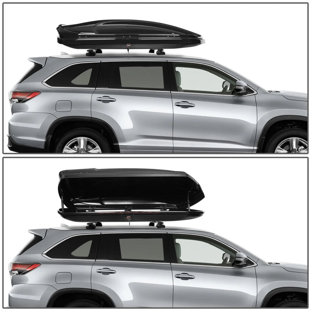 135cm Adjustable Aluminum Roof Top Cross Bar with Storage Cargo Baggage Carrier T8659