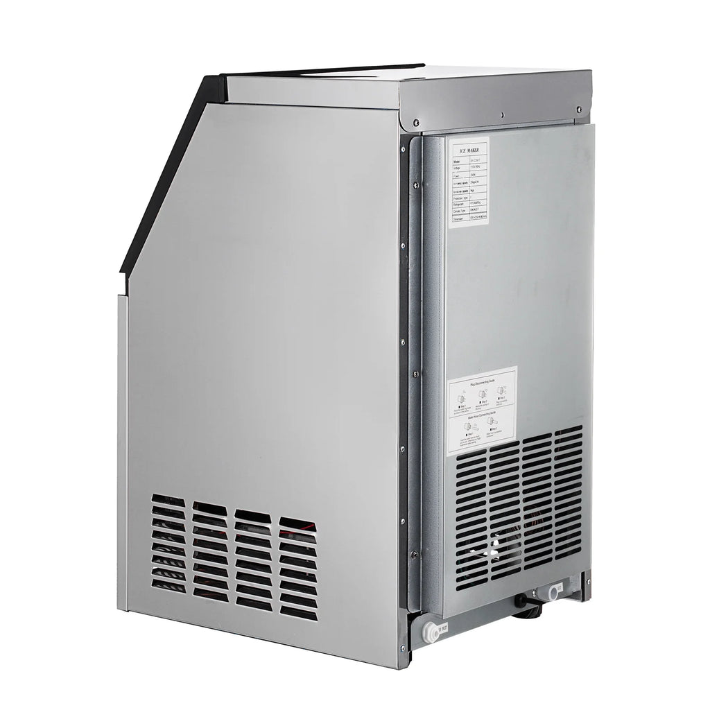 Commercial Ice Maker Machine 90LBS/24H Stainless Steel Freestanding T267289