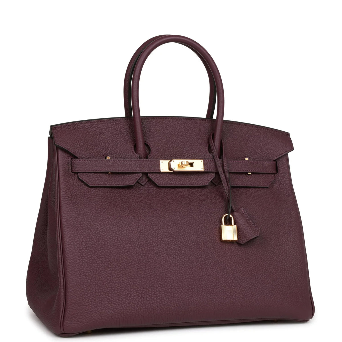 Cassis Togo Leather Handbag O81862