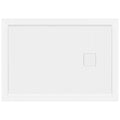 48x22x34x22 Shower Base Pan Left Double Threshold Right Drain D40978