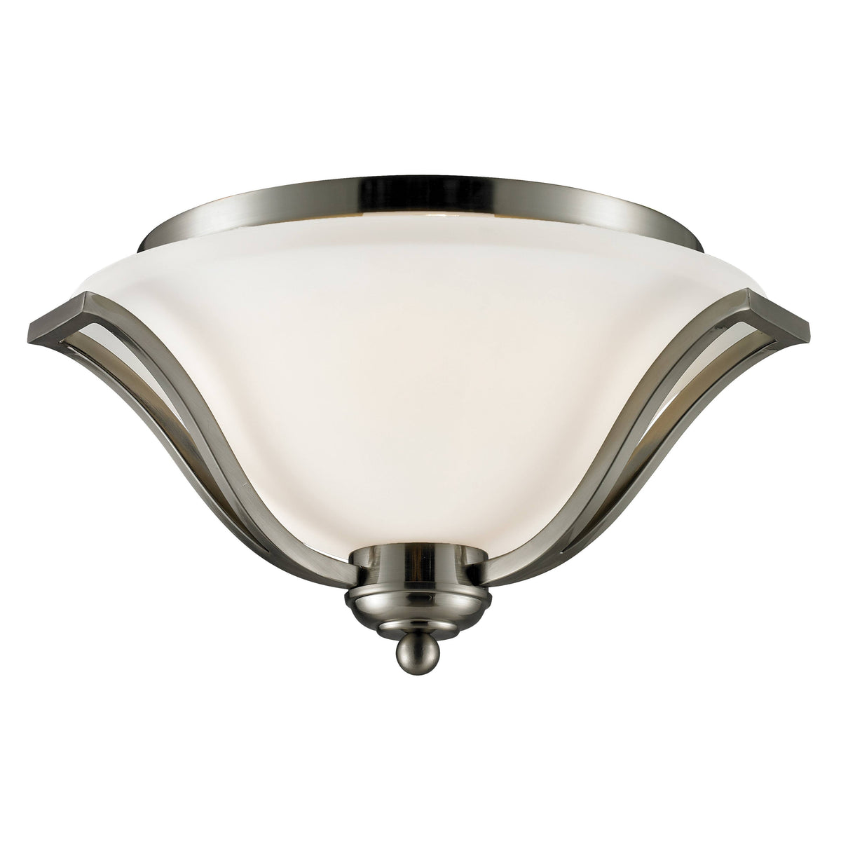 Brushed Nickel 3-Light Ceiling Lamp R33087