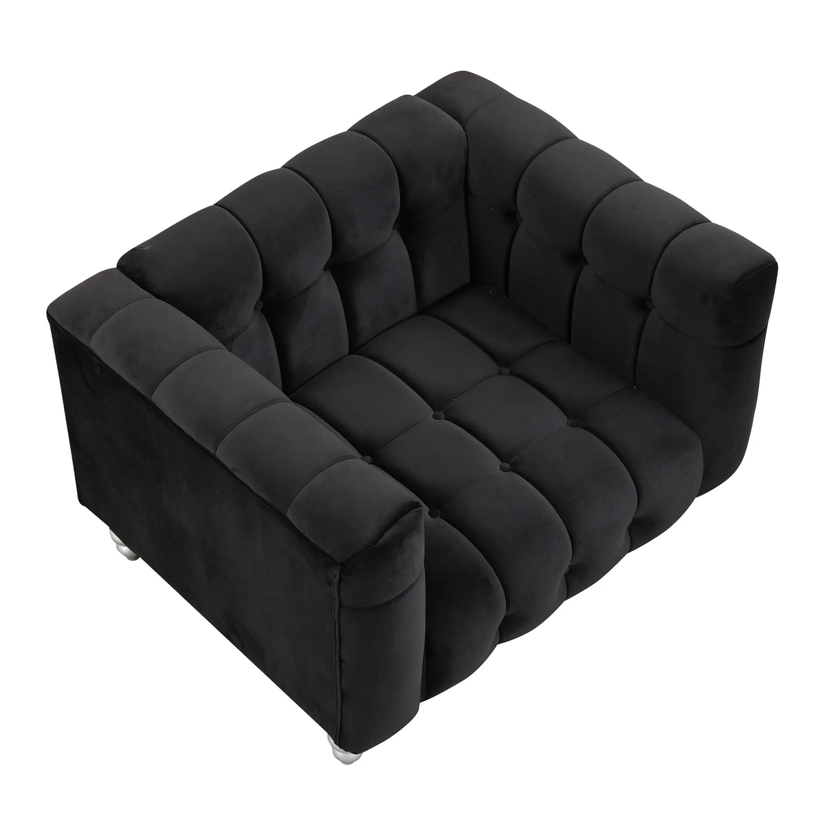 Modern Sofa with Solid Wood Legs H2784