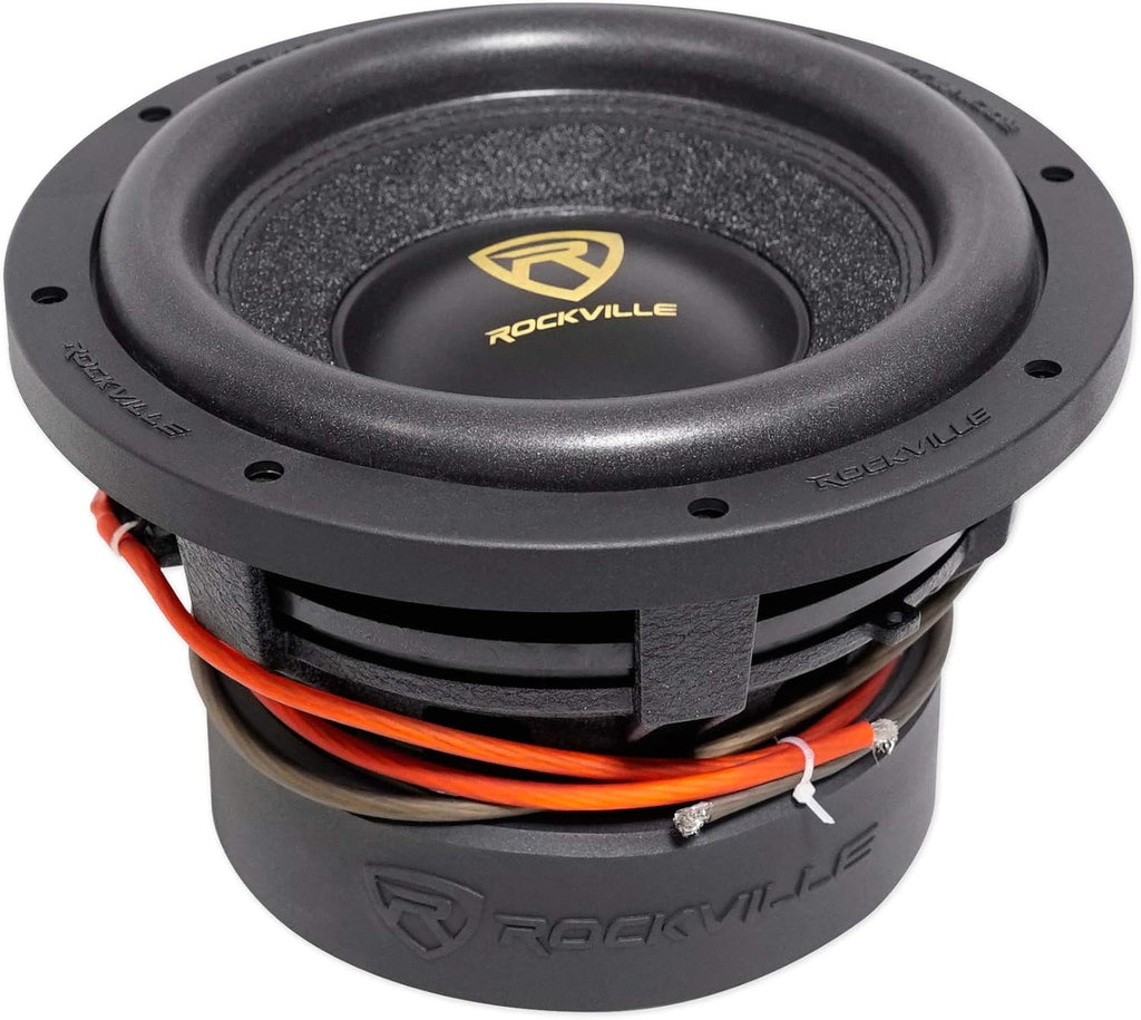 10" 6400 Watt Car Subwoofers with Sealed Sub Box Enclosure I67702