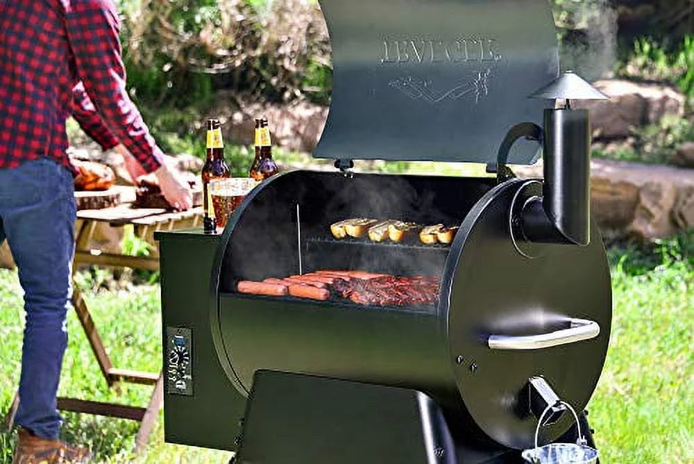 Bronze Pellet Grill & Smoker with 572 Sq. In. Capacity U6048