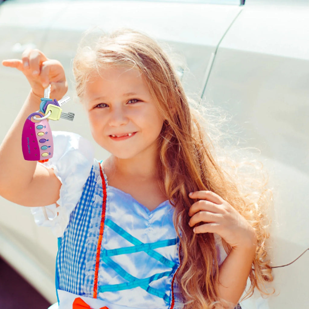 Pink Toy Car Keys With Light And Sounds X363682