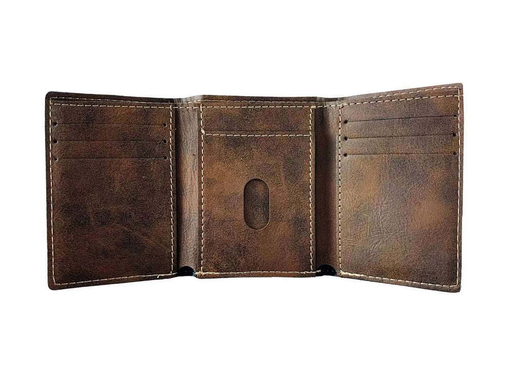 Rustic Leather Wallet A854316