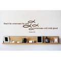 Romans 12:21 Wall Decal L659