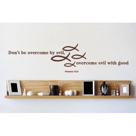 Romans 12:21 Wall Decal L659
