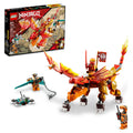 Fire Dragon Toy with Snake Warrior Figures and Minifigure W41343