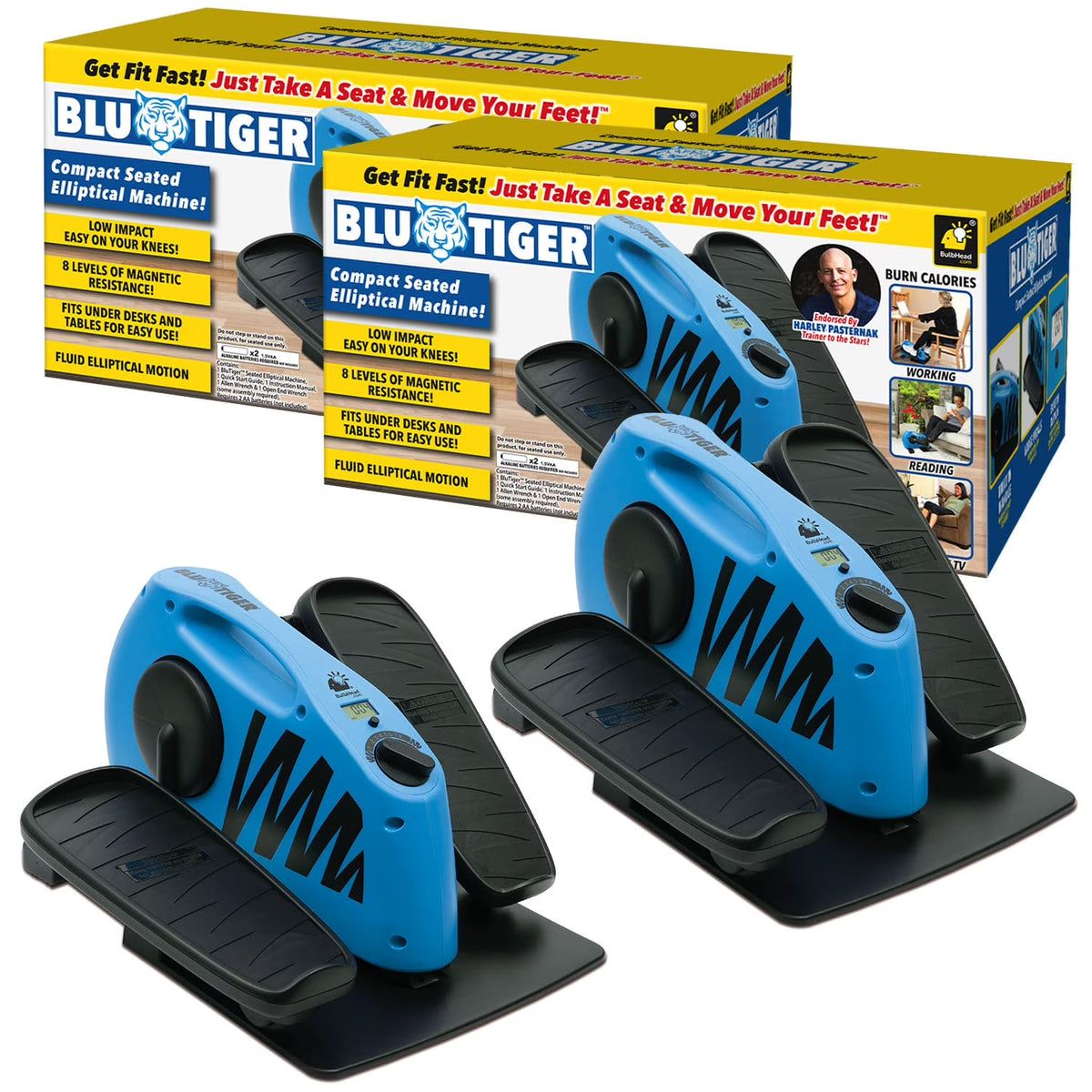Seated Elliptical Machine 2 Pack E1005