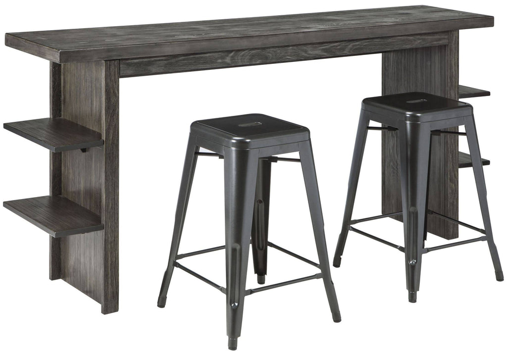 Dark Gray Long Counter Table H511