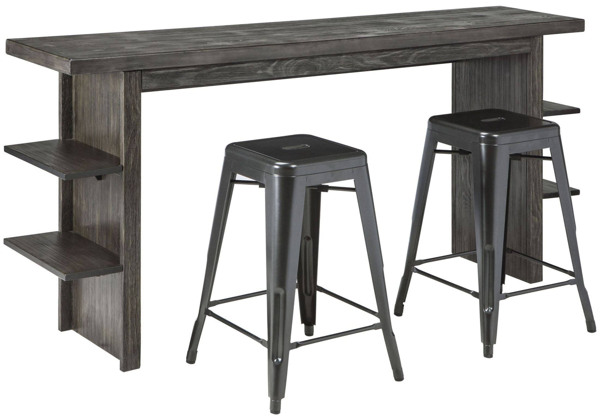 Dark Gray Long Counter Table H511