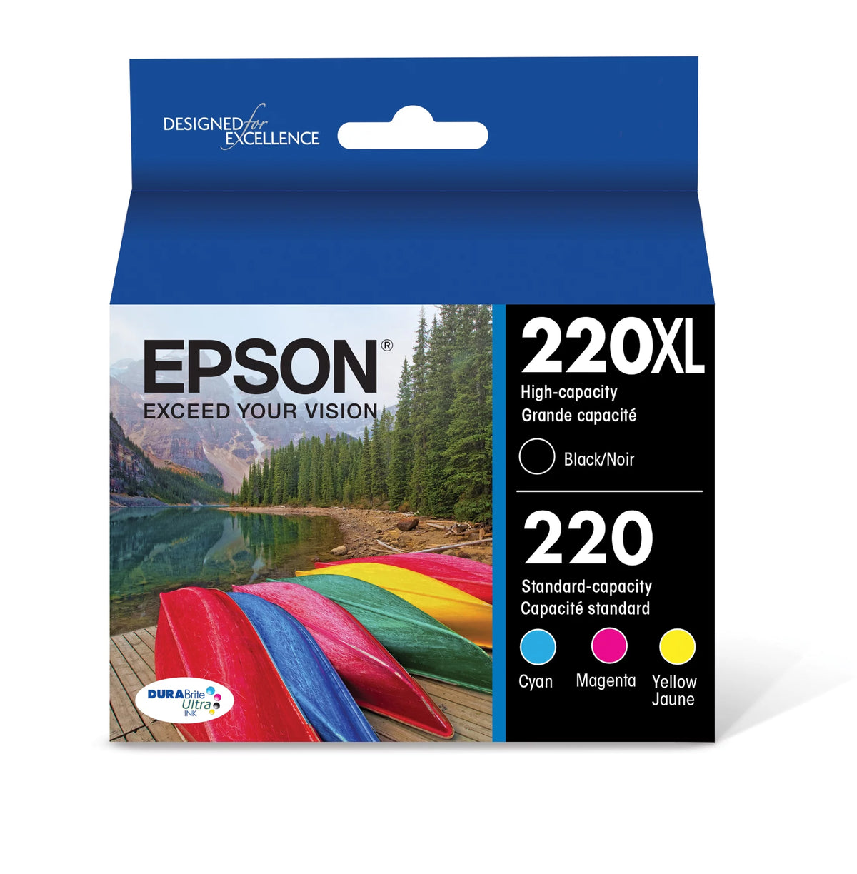 Black & Color Ink Cartridge Combo Pack W6013