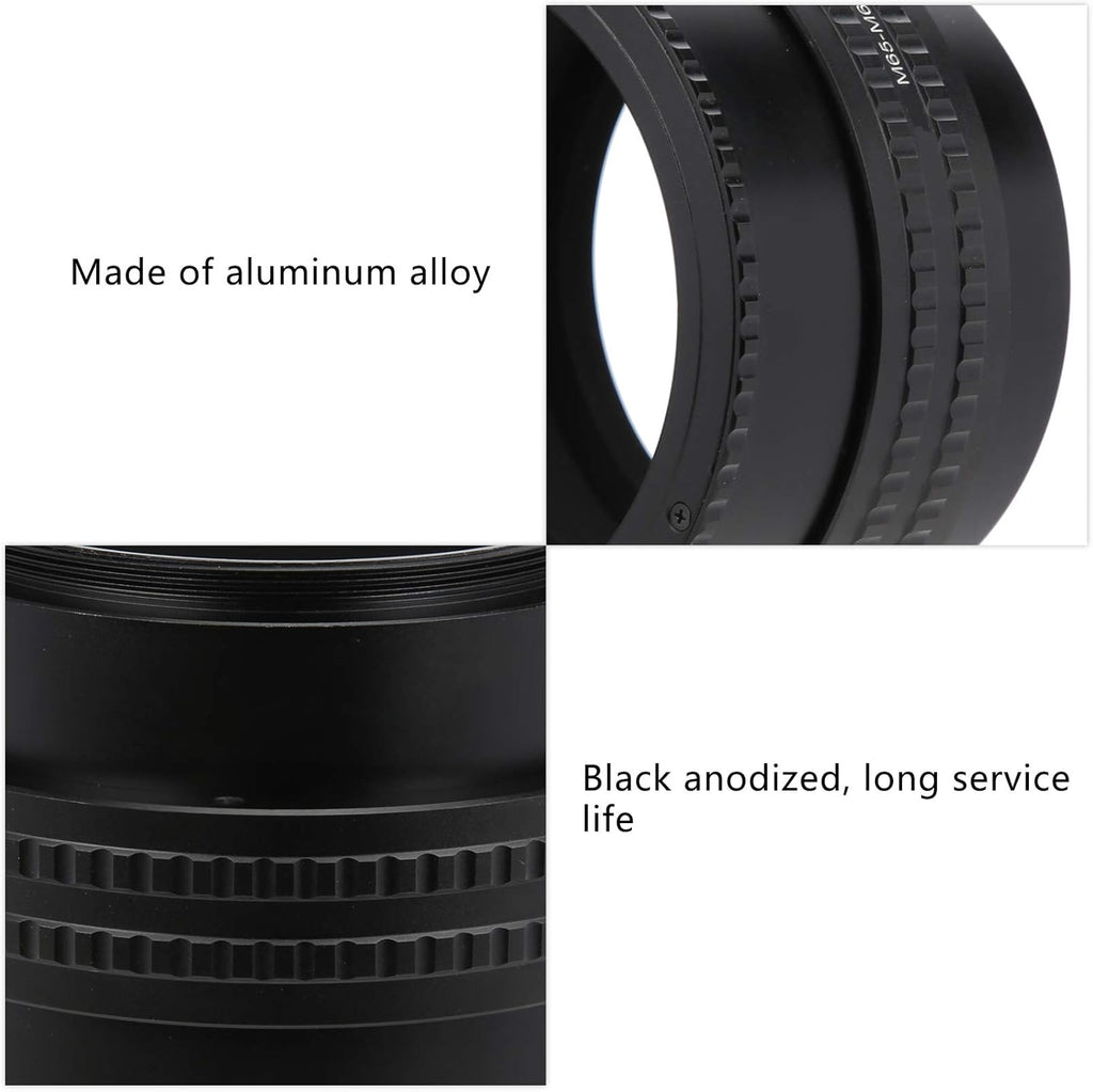 M65M65 2555mm Camera Adjustable Focusing Helicoid Adapter Macro Extension Tube Adapter Converter Connector P56045