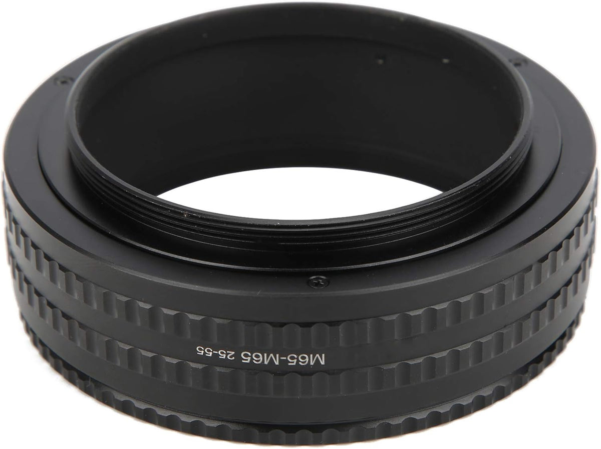 M65M65 2555mm Camera Adjustable Focusing Helicoid Adapter Macro Extension Tube Adapter Converter Connector P56045